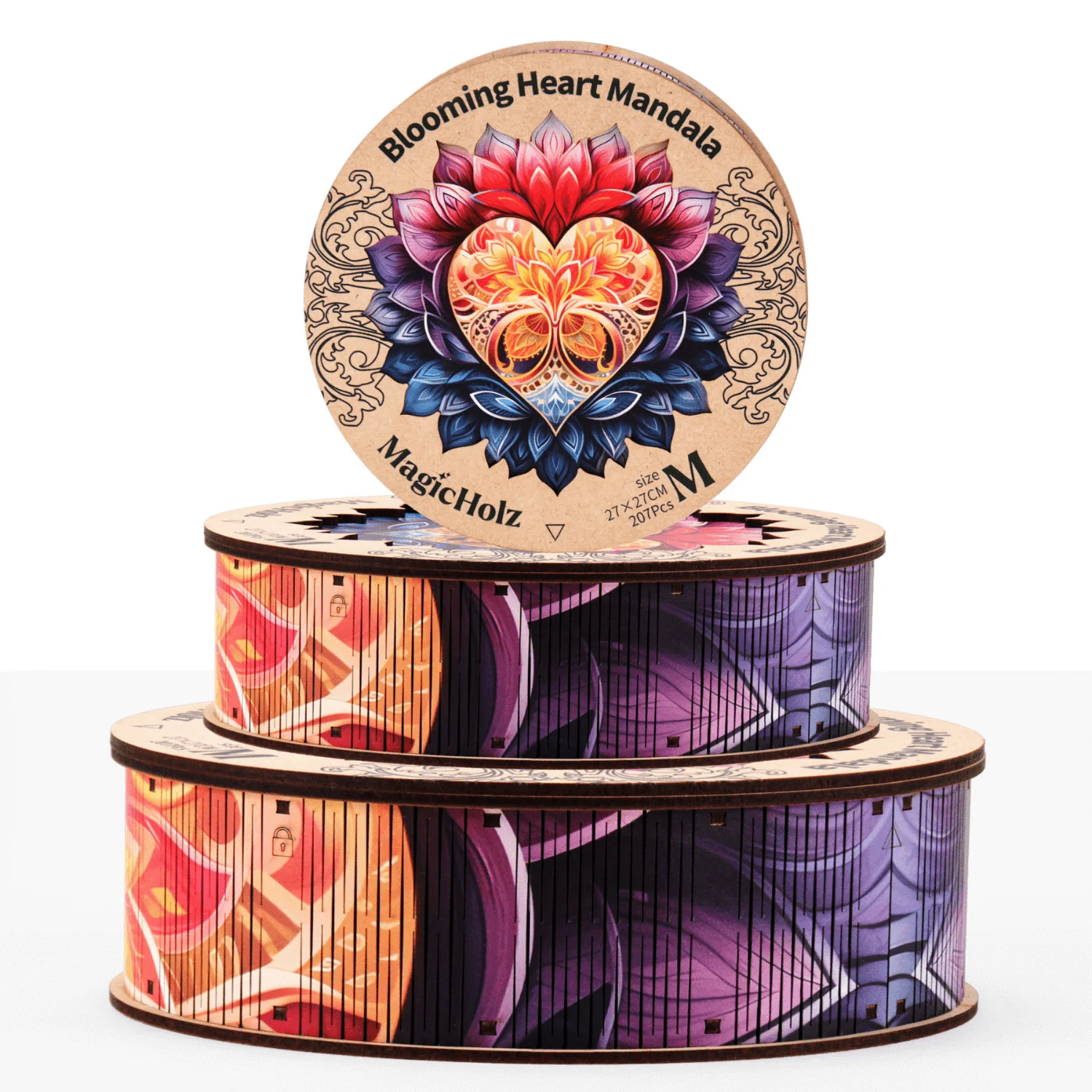 Blühendes Herz Mandala - Image 14