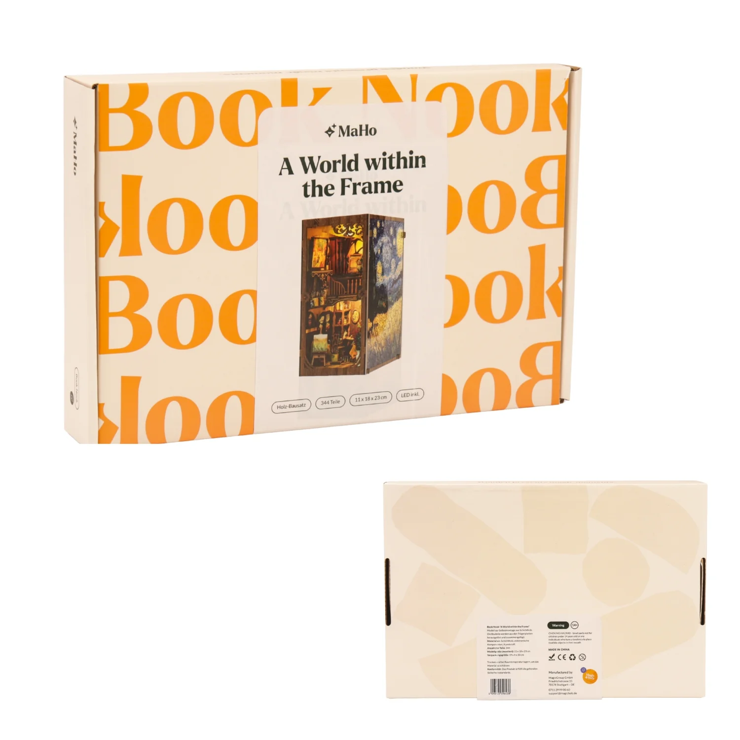 Van Gogh Book Nook | Sternennacht aus Saint-Rémy - Image 14