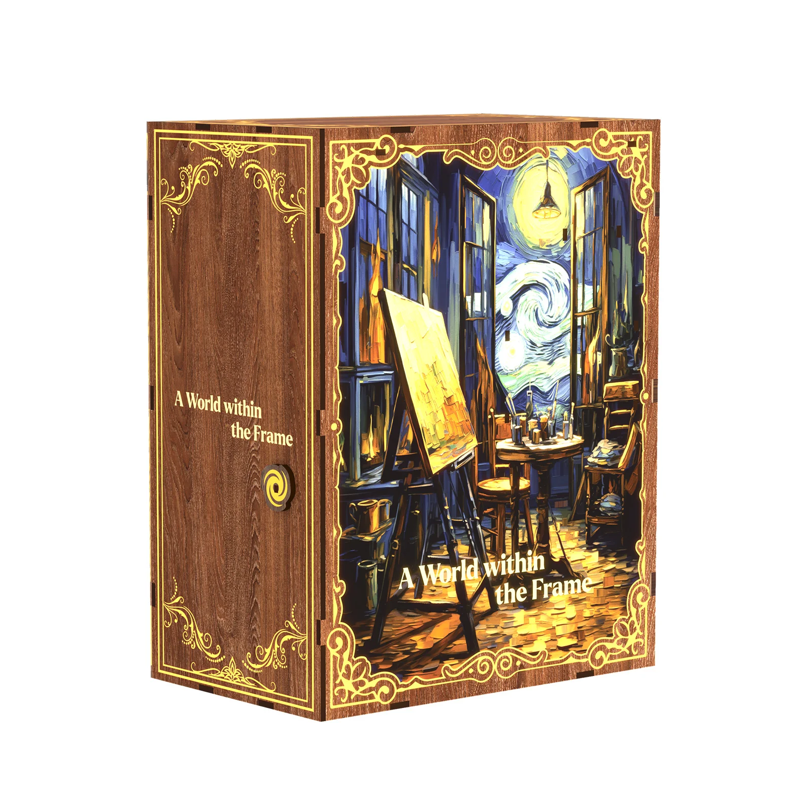 Van Gogh Book Nook | Sternennacht aus Saint-Rémy - Image 9