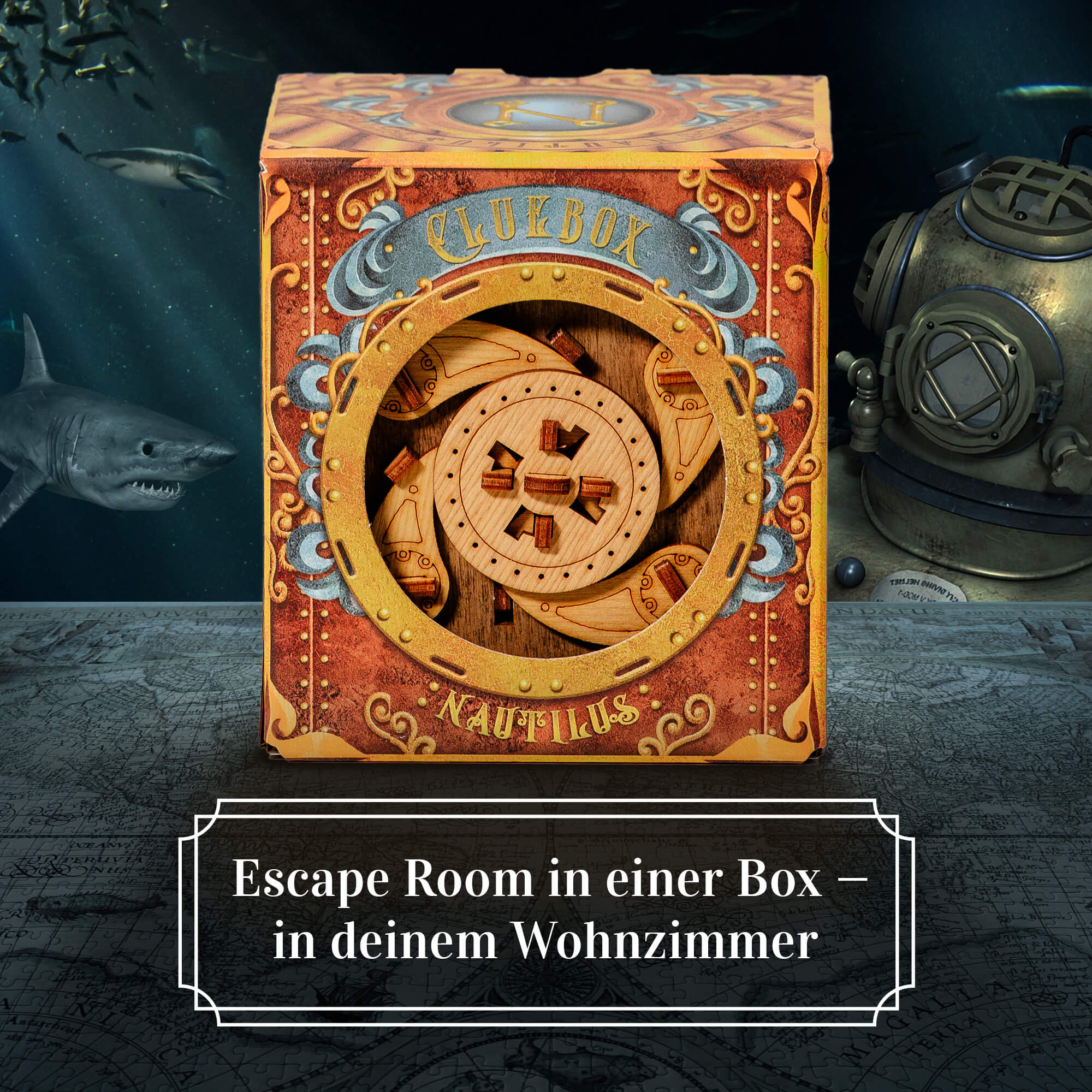 Cluebox Captain Nemo's Nautilus - Image 6