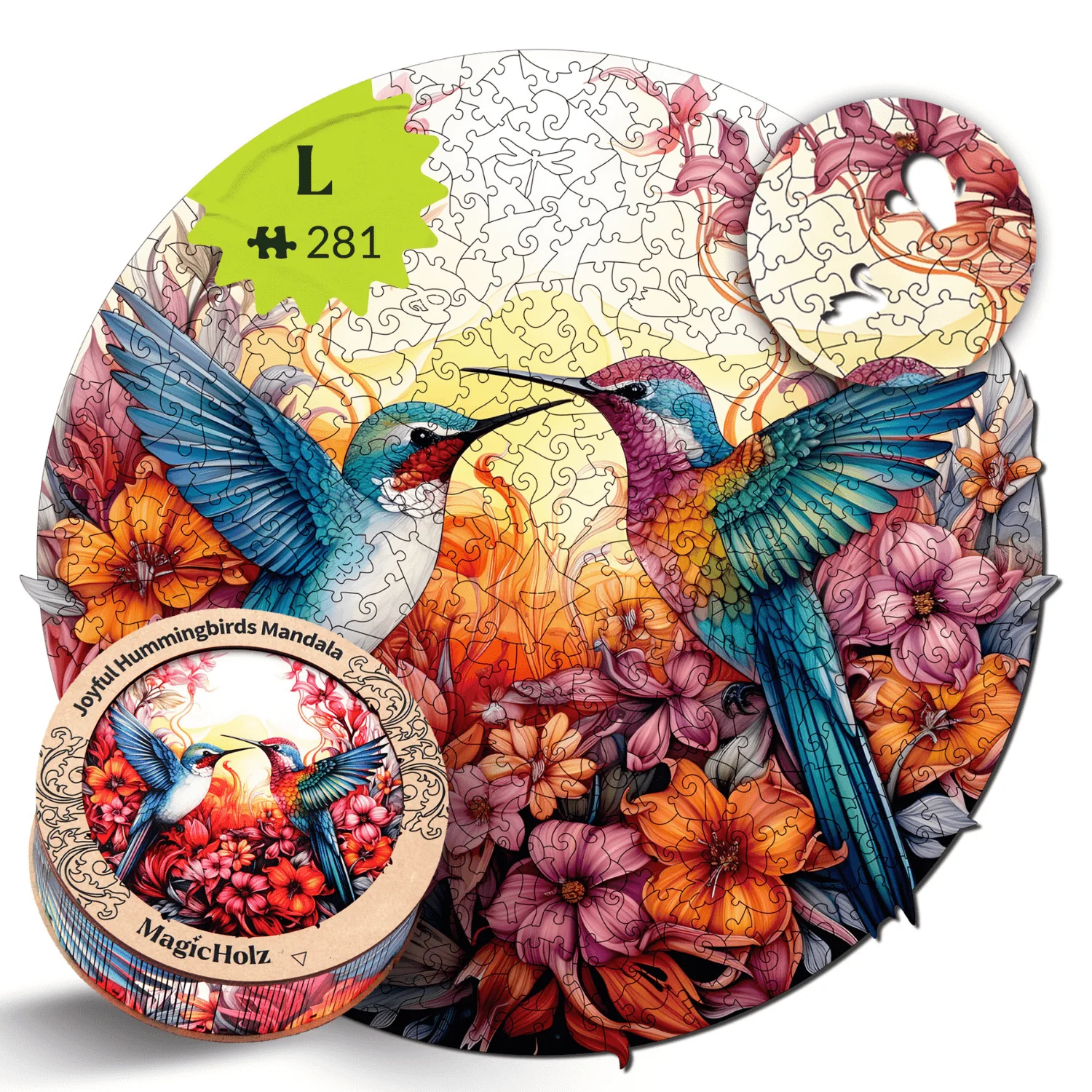 Fröhliche Kolibris Mandala - Image 9
