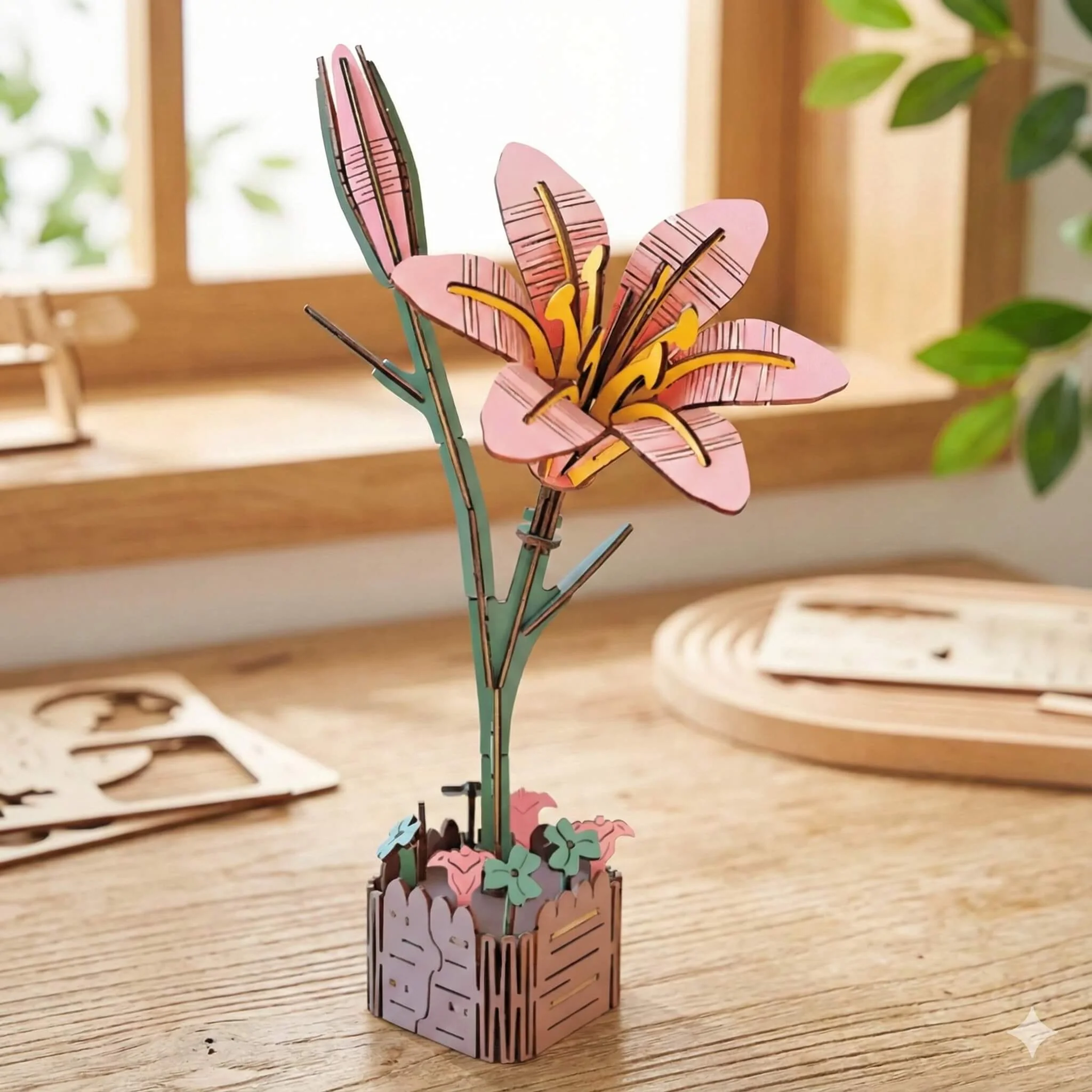 Holzblumen - Zeitlose Blumen aus Holz 🌼 - Image 6