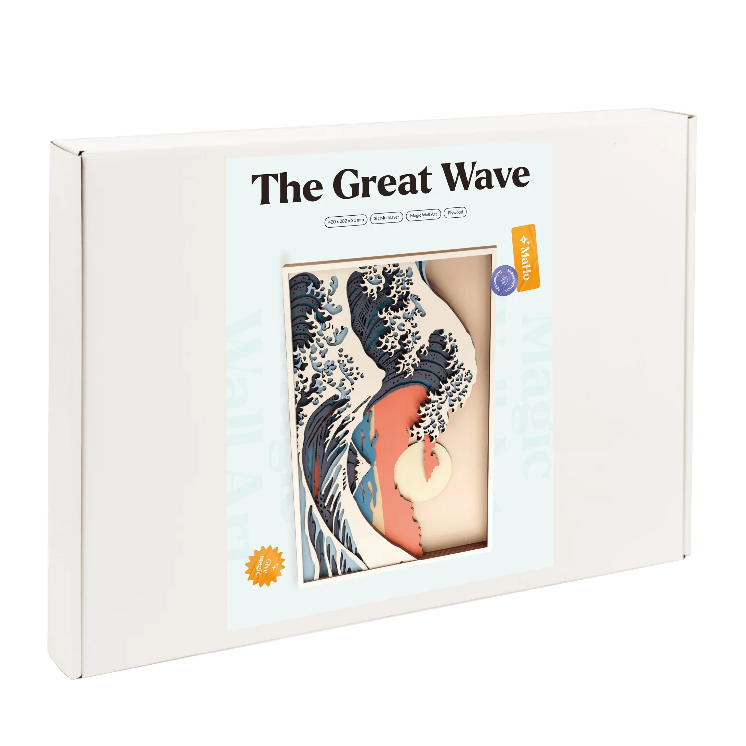 Magic Wall Art l The Great Wave - Image 4