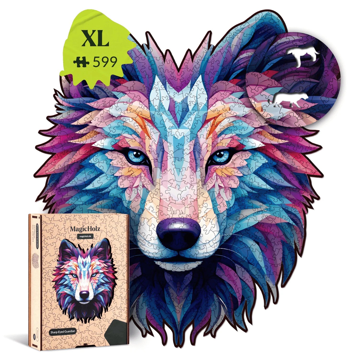 Sharp-Eyed Guardian Wolf - Image 10