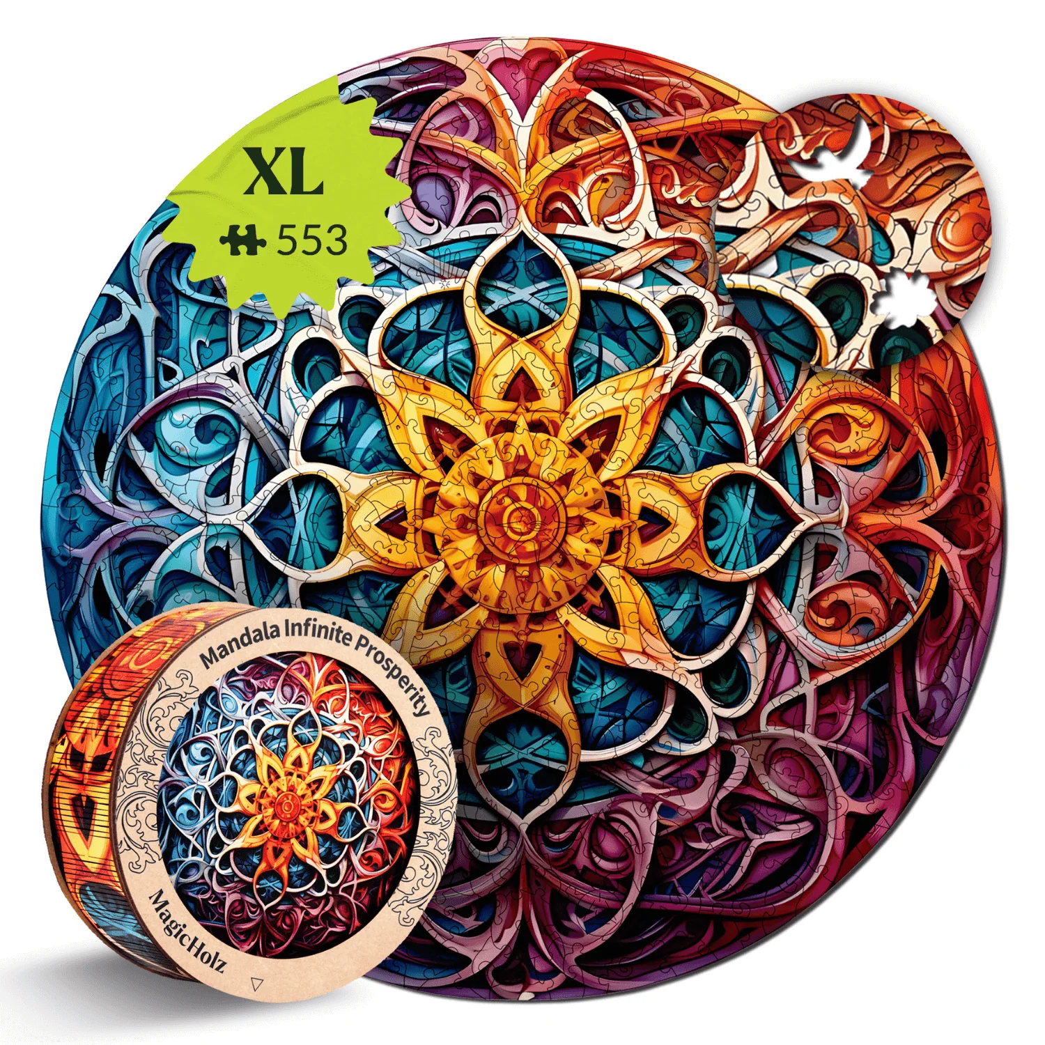Unendlicher Reichtum | Mandala - Image 10