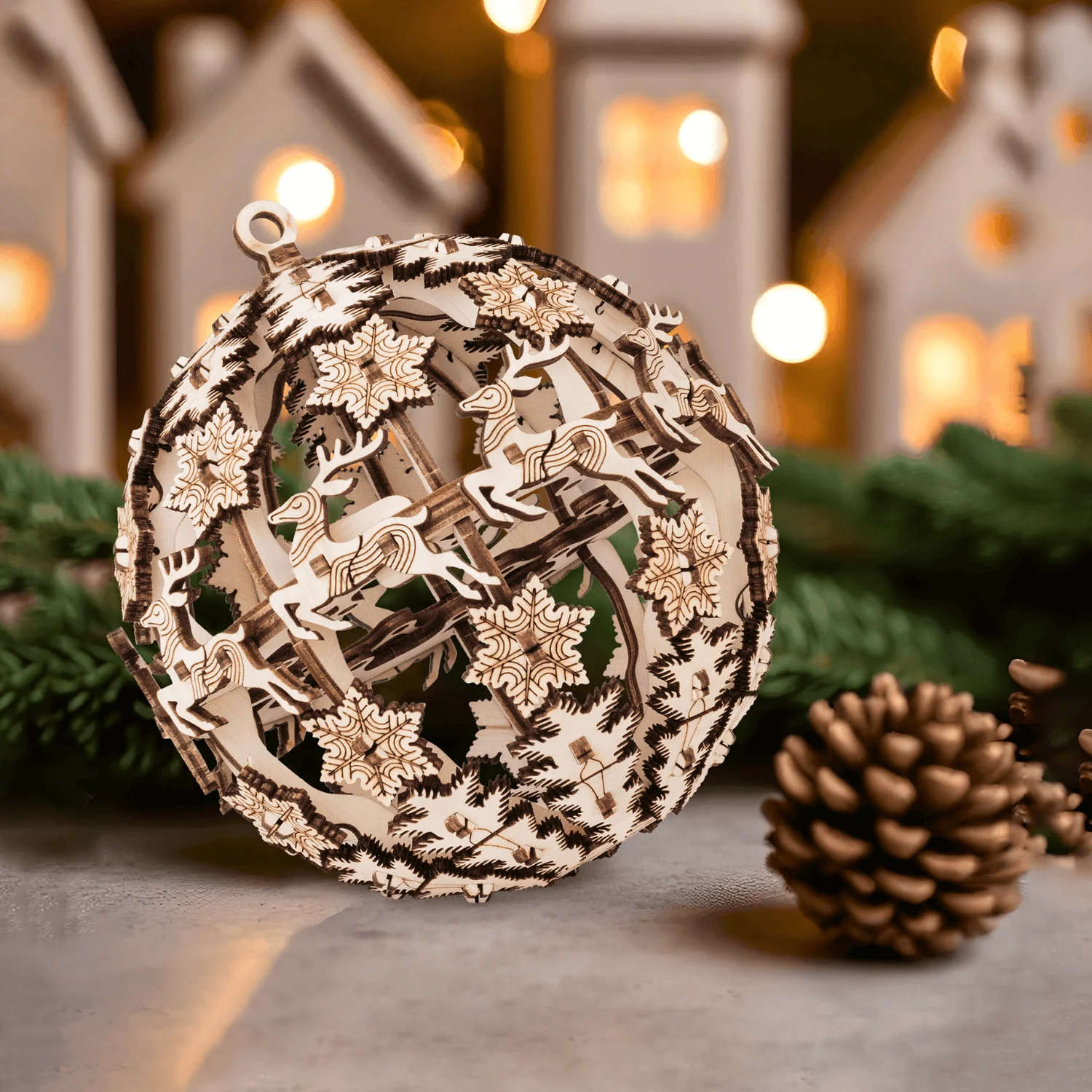 Weihnachtskugel MaHo